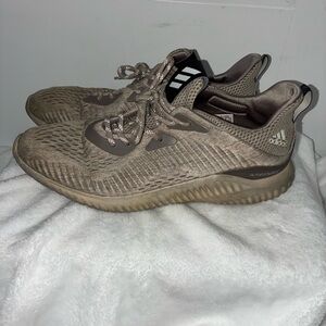 Adidas Tan Alphabounce shoes 8.5